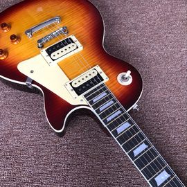 New standard LP Ebony fingerboard electric guitar, Flame Maple Top, musical instruments supplier