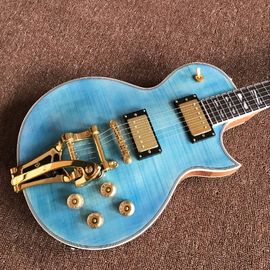 Custom Shop blue top standard superme JAZZ LP Electric Guitar musical instruments supplier
