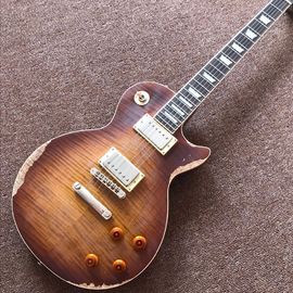 New style high-quality Custom Shop Limited Gibbons Pearly Gates Standard Relic LP Electric Guitar supplier