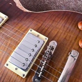 New style high-quality Custom Shop Limited Gibbons Pearly Gates Standard Relic LP Electric Guitar supplier