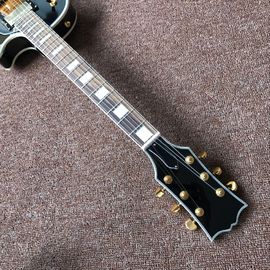 Custom LP electric guitar with mahogany body neck musical instruments supplier