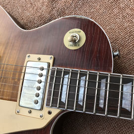New high quality relic standard LP electric guitar, Tobacco burst, Tune-o-Matic bridge relic electric guitar supplier