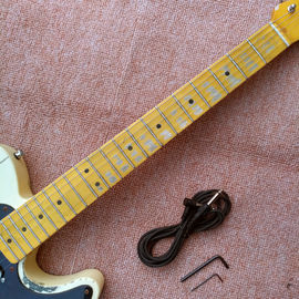 High quality relic remains TELE electric guitar, handmade TELE aged relic electric guitar supplier