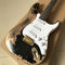 New style high quality custom relic ST electric guitar, Rosewood fingerboard relic electric guitar supplier