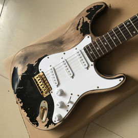 New style high quality custom relic ST electric guitar, Rosewood fingerboard relic electric guitar supplier