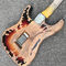 New high quality custom relic electric guitar, Rosewood Fingerboard relic electric guitar supplier