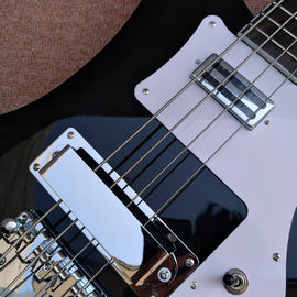 2018 Best Bass Top quality Rick 4003 model Ricken 4 strings Electric Bass guitar in black color, Chrome hardware supplier
