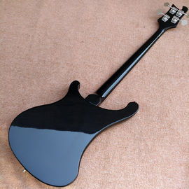 2018 Best Bass Top quality Rick 4003 model Ricken 4 strings Electric Bass guitar in black color, Chrome hardware supplier
