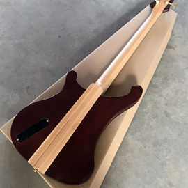 2018 new style high quality custom of carving high-quality custom 4 string bass guitar, ebony fingerboard supplier