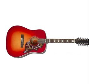 2018 New 12 strings Chibson H-Bird acoustic 12-String H-Bird electric acoustic guitar 12 strings acoustic guitar supplier