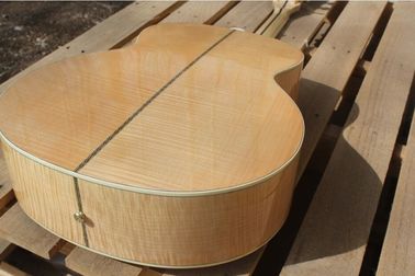 2018 New Chibson G200 acoustic guitar flame maple natrual GB G200 electric acoustic guitar supplier