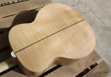 2018 New Chibson G200 acoustic guitar flame maple natrual GB G200 electric acoustic guitar supplier