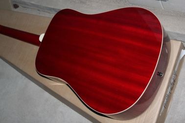 2018 New Cherry Red Chibson Dovo acoustic guitar Cherry burst GB dove electric acoustic guitar Red Dovo acoustic supplier