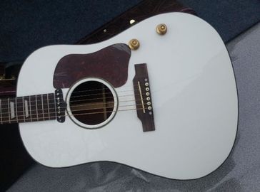 2018 New Chibson G160e Acoustic guitar alpine white John Lennon G160 electric acoustic guitar supplier