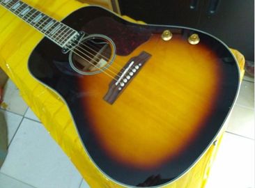 2018 New 3 tones Chibson G160E Acoustic guitar sunburst John Lennon G160 electric acoustic guitar supplier