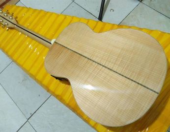 2018 New left handed G200 acoustic guitar solid spruce top GB lefty G200 electric acoustic guitar supplier