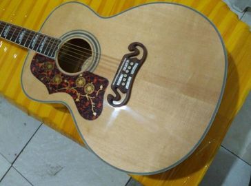 2018 New left handed G200 acoustic guitar solid spruce top GB lefty G200 electric acoustic guitar supplier