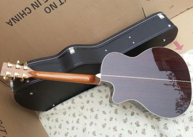 2018 6 strings Lakewud acoustic guitar Sungha Jung inlays lakewud acoustic handmade solid top acoustic guitar supplier