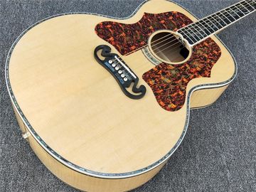 Abalone inlays 43 ' G200 classical acoustic Guitar,Ebony fret board,Solid spruce top,Tiger Flame Maple back G200 acousti supplier