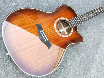 Cutaway KOA K24ce classic acoustic guitar / Factory Handmade 41 inchs Ebony fingerboard Acoustic Guitar supplier