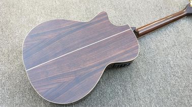 Cutaway 814 Classical acoustic guitar / 2018 Factory custom Log color Solid spruce top Acoustic Guitar supplier