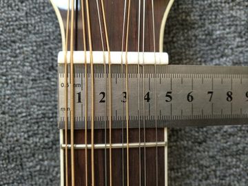 12 Strings Acoustic Guitar / guitar natural AAA Solid Spruce Body 43 inch Guitar Acoustic Fishman Pickups guitar supplier