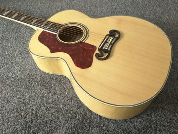 Left hand Acoustic Guitar 43 inches SJ200 Maple Acoustic Guitar Back / Side Tiger Stripes supplier