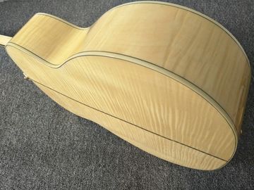 Left hand Acoustic Guitar 43 inches SJ200 Maple Acoustic Guitar Back / Side Tiger Stripes supplier