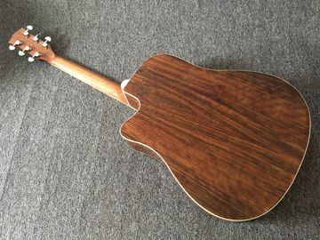 Factory customization Solid Spruce Top Mt D45c Cutaway Electric Acoustic Guitar supplier