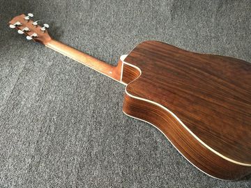 Factory customization Solid Spruce Top Mt D45c Cutaway Electric Acoustic Guitar supplier