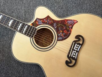 Factory Chibson style customization J200 Acoustic Guitar Cutaway Acoustic Classic Guitar with Pickup and Hardcase supplier