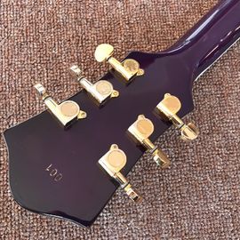 New Design CUSTOM purple electric guitar , with shell beautiful woman on body , 6 strings guitars , high quality guitar supplier