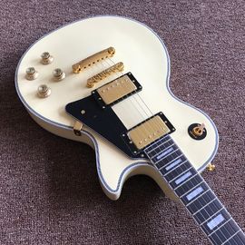 Guitar recording video appreciation custom mahogany black or cream lp custom electric guitar gold hardware supplier