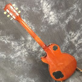 LP Custom Electric Guitar, Head and Body with Flaming Maple top supplier