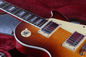R9 Vos custom Tiger Flame Maple top LP Electric Guitar silver hardware supplier