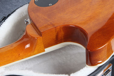 Solid Maple LP Electric guitar Tone Pro bridge, one piece Body and Neck,Bone nut, Aged Guitar parts supplier