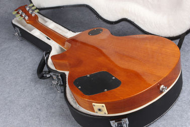 Solid Maple LP Electric guitar Tone Pro bridge, one piece Body and Neck,Bone nut, Aged Guitar parts supplier