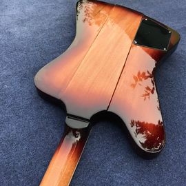 Custom Shop Electric Guitar with Long Verson Maestro Vibrola Flamed Maple Guitar supplier