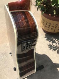 Classical Acoustic Guitar 41&quot; Solid Spruce Top Rosewood back&amp;side 301 EQ all Real Abalone Binding supplier