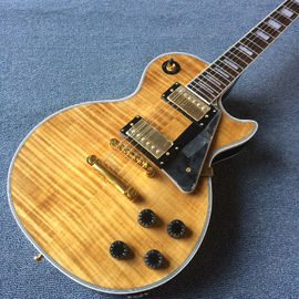 Chibson custom made LP electric guitar,Flame Maple Top,Rosewood fingerboard,Gold hardware supplier