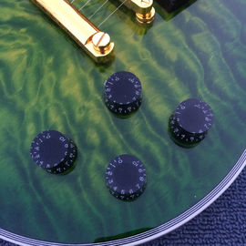 Chibson custom LP electric guitar, Green Flame Maple Top electric guitar with Gold hardware supplier