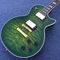 Chibson custom LP electric guitar, Green Flame Maple Top electric guitar with Gold hardware supplier