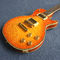 Chibson custom LP electric guitar, Flame Maple Top electric guitar with Gold hardware supplier