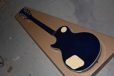 Wholesale new guitar mahogany body 3-piuckup LP Ace Frehley Signature blue electric guitar supplier