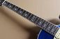 Custom shop Ace frehley signature 3 pickups Blue Burst Silver Sparkle Mahogany Body LP Electric Guitar supplier