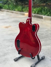 Custom shop ES-335 F hollow body jazz Electric Guitar 6 Strings red guitar with Gold hardware vibrato system supplier