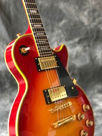 Custom Sunburst color electric guitar Custom LP 60 guitar supplier