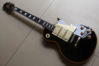 One Piece Neck In Black LP 3 Pickups Ace Frehley Budokan Vintage LP Electric Guitar supplier