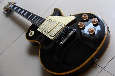 One Piece Neck In Black LP 3 Pickups Ace Frehley Budokan Vintage LP Electric Guitar supplier