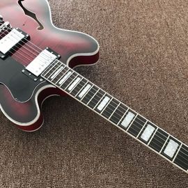 Hollow body JAZZ electric guitar maple top Jazz guitar, double F hole supplier